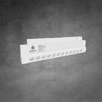 Venus - đèn ray chiếu rọi xoay góc - 12W, vỏ trắng